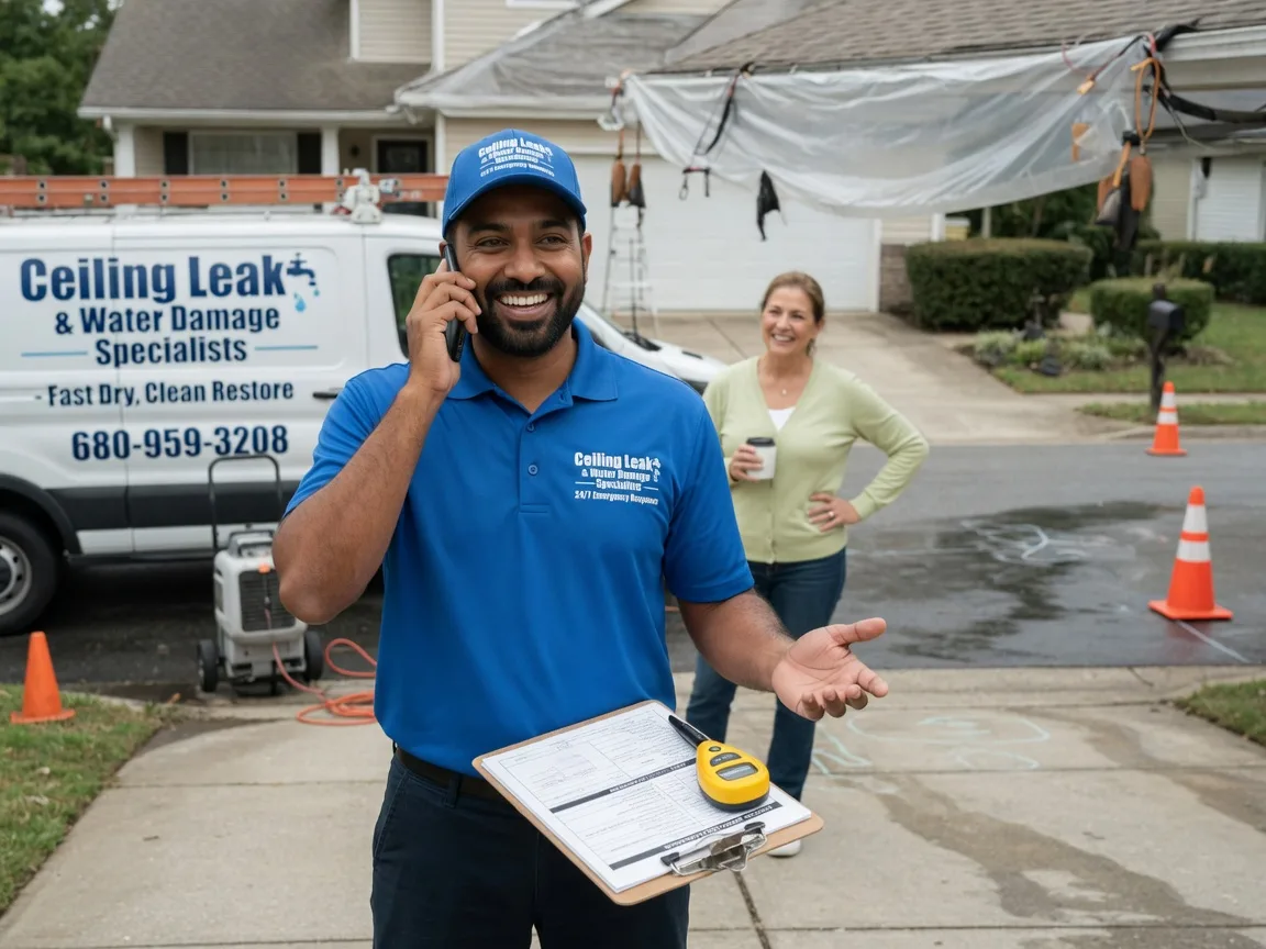 Ceiling Leak Cleanup Wildwood, NJ FAQs